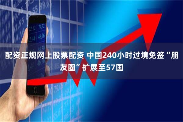 配资正规网上股票配资 中国240小时过境免签“朋友圈”扩展至57国